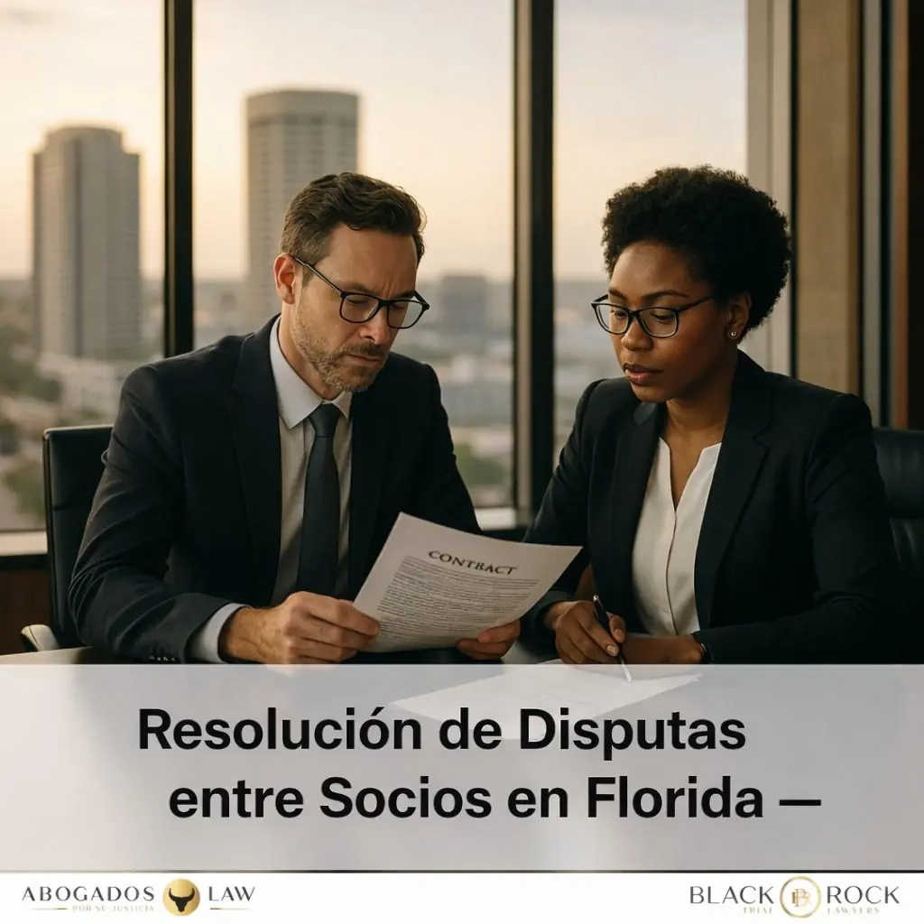 Cómo Manejar Disputas Entre Socios de Negocios en Florida