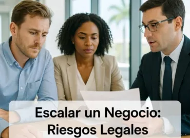 Escalar un Negocio: Riesgos Legales y Cómo Gestionarlos