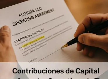 Aportes de Capital: La Sección Más Omitida en el Acuerdo Operativo