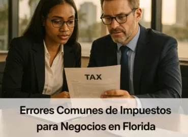 Errores Fiscales Comunes de las Empresas en Florida