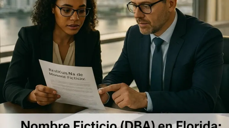 Nombre Ficticio (DBA) en Florida: Qué Hace y Qué No Hace