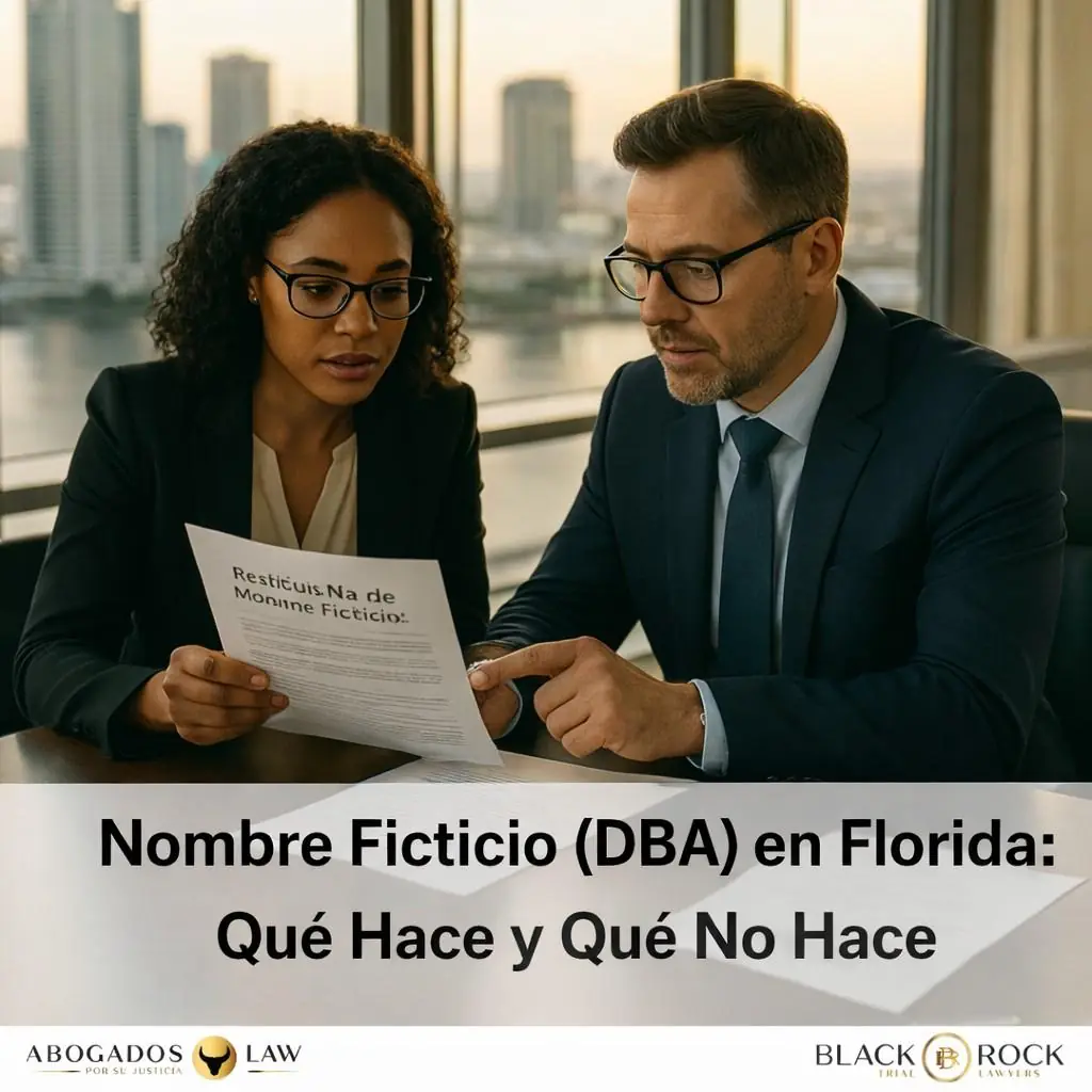 Nombre Ficticio (DBA) en Florida: Qué Hace y Qué No Hace