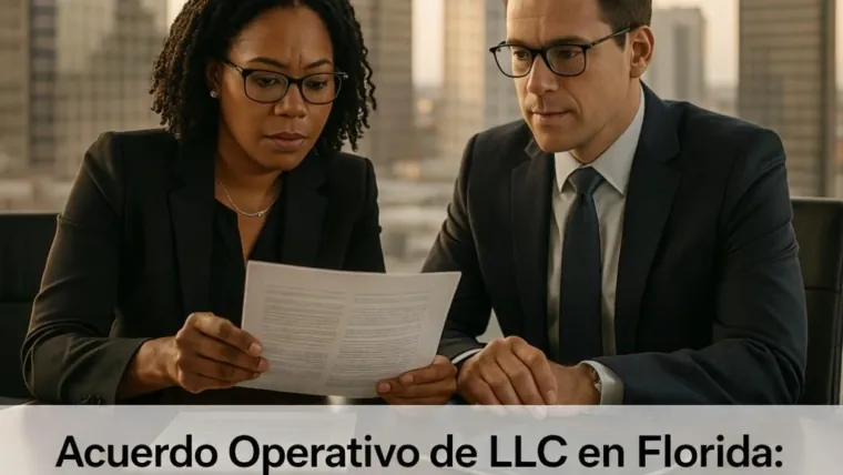 Acuerdo Operativo de LLC en Florida: Por qué ‘Confiamos el uno en el otro’ no es una estrategia