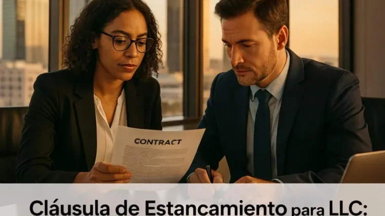 Deadlock entre Socios de LLC: La Cláusula que Salva Amistades (y la Empresa)