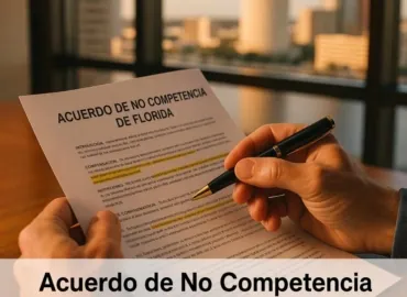 Acuerdos de No Competencia en Florida: ¿Qué los Hace Exigibles?