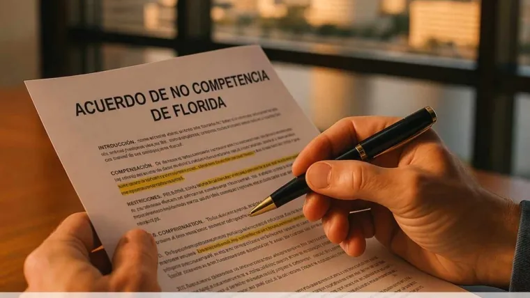 Acuerdos de No Competencia en Florida: ¿Qué los Hace Exigibles?