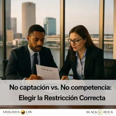 No Solicitación vs No Competencia: Evite Usar la Herramienta Equivocada
