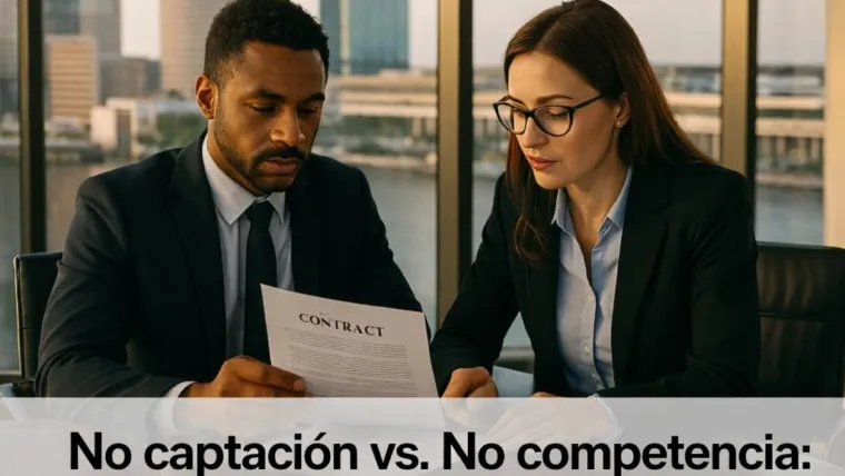 No Solicitación vs No Competencia: Evite Usar la Herramienta Equivocada