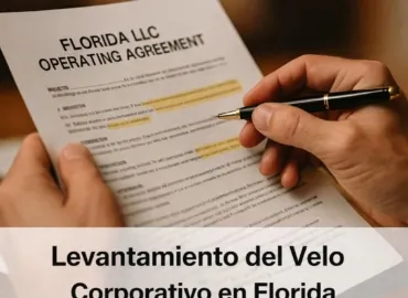 Realidad del Velo Corporativo: Cuando los Tribunales de Florida ‘Rompen’ el Escudo Empresarial
