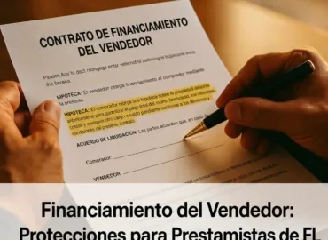 Financiamiento como Vendedor: Cómo Ser Prestamista sin Perder el Sueño