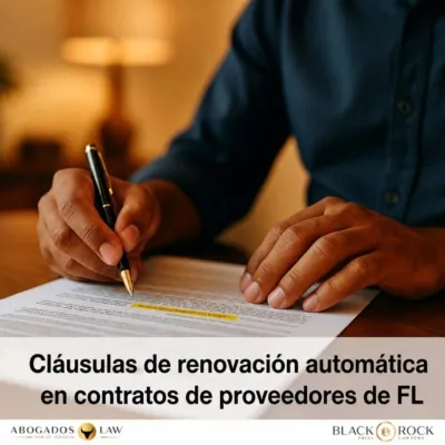 Cláusulas de Renovación Automática: La Trampa de Suscripción en Contratos de Proveedores
