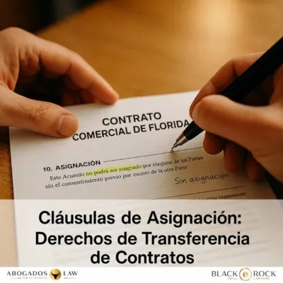 Cláusulas de Cesión: ¿Puede la Otra Parte Vender su Contrato?