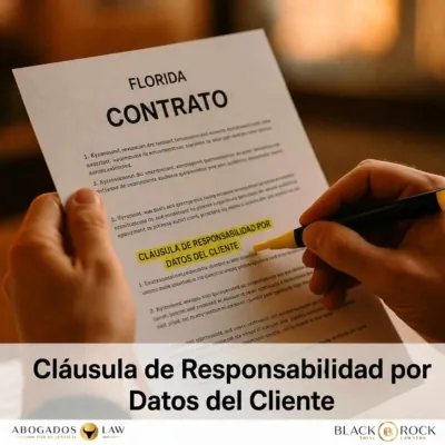 Datos Personales y Responsabilidad: La Cláusula Contractual para Información de Clientes
