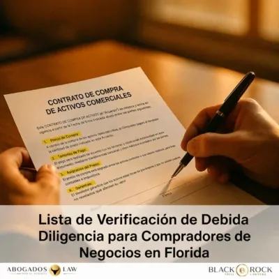Lista de Verificación de Debida Diligencia: Lo que los Compradores en Florida Deben Verificar Primero