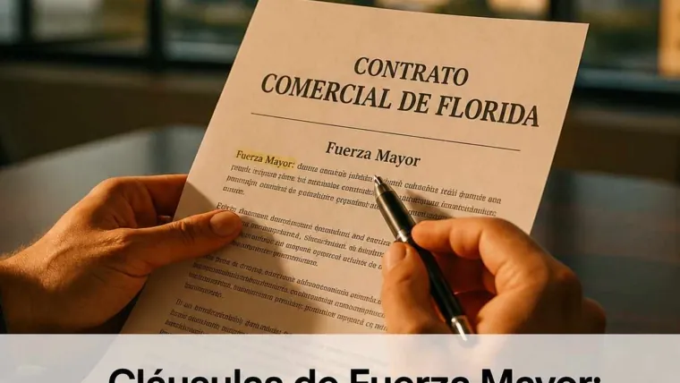 Fuerza Mayor No Es Solo ‘Actos de Dios’: Lo Que Los Empresarios de Florida Ignoran