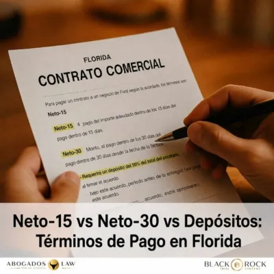 Condiciones de Pago Efectivas: Net-15 vs Net-30 vs Depósitos