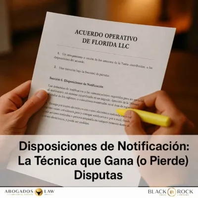 Cláusulas de Notificación: La Tecnicalidad que Decide Disputas