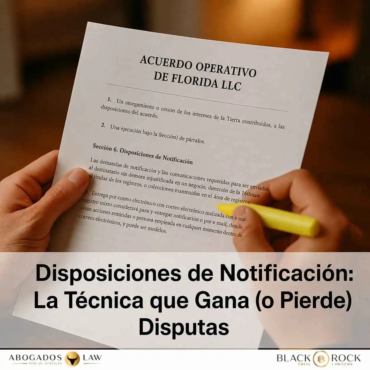 Cláusulas de Notificación: La Tecnicalidad que Decide Disputas