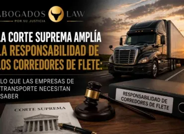 La Corte Suprema Amplía la Responsabilidad de los Corredores de Carga: Lo Que las Empresas de Transporte Deben Saber