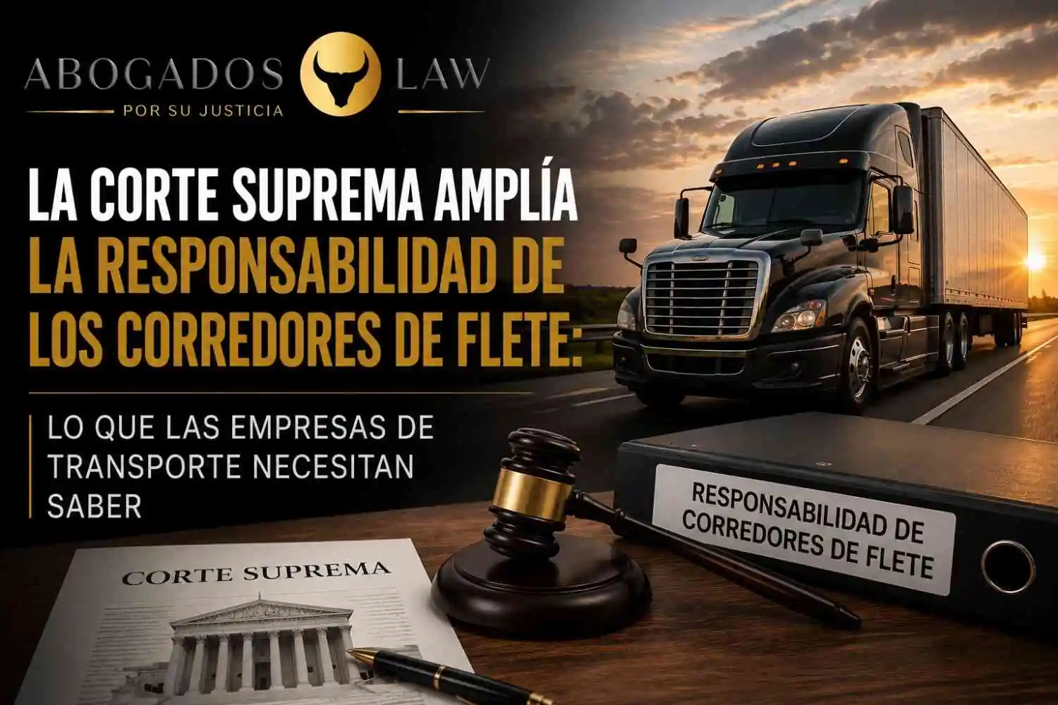 La Corte Suprema Amplía la Responsabilidad de los Corredores de Carga: Lo Que las Empresas de Transporte Deben Saber